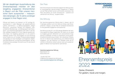 Grafik: Personen verschieden Alters und Herkunft mit Preispokal vor der Ziffer 10.