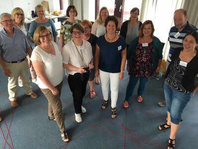 Teilnehmende beim Vorbereitungsworkshop zum Landesnetzwerk in Mainz