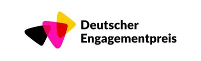 Logo mit Schriftug Deutscher Engagementpres