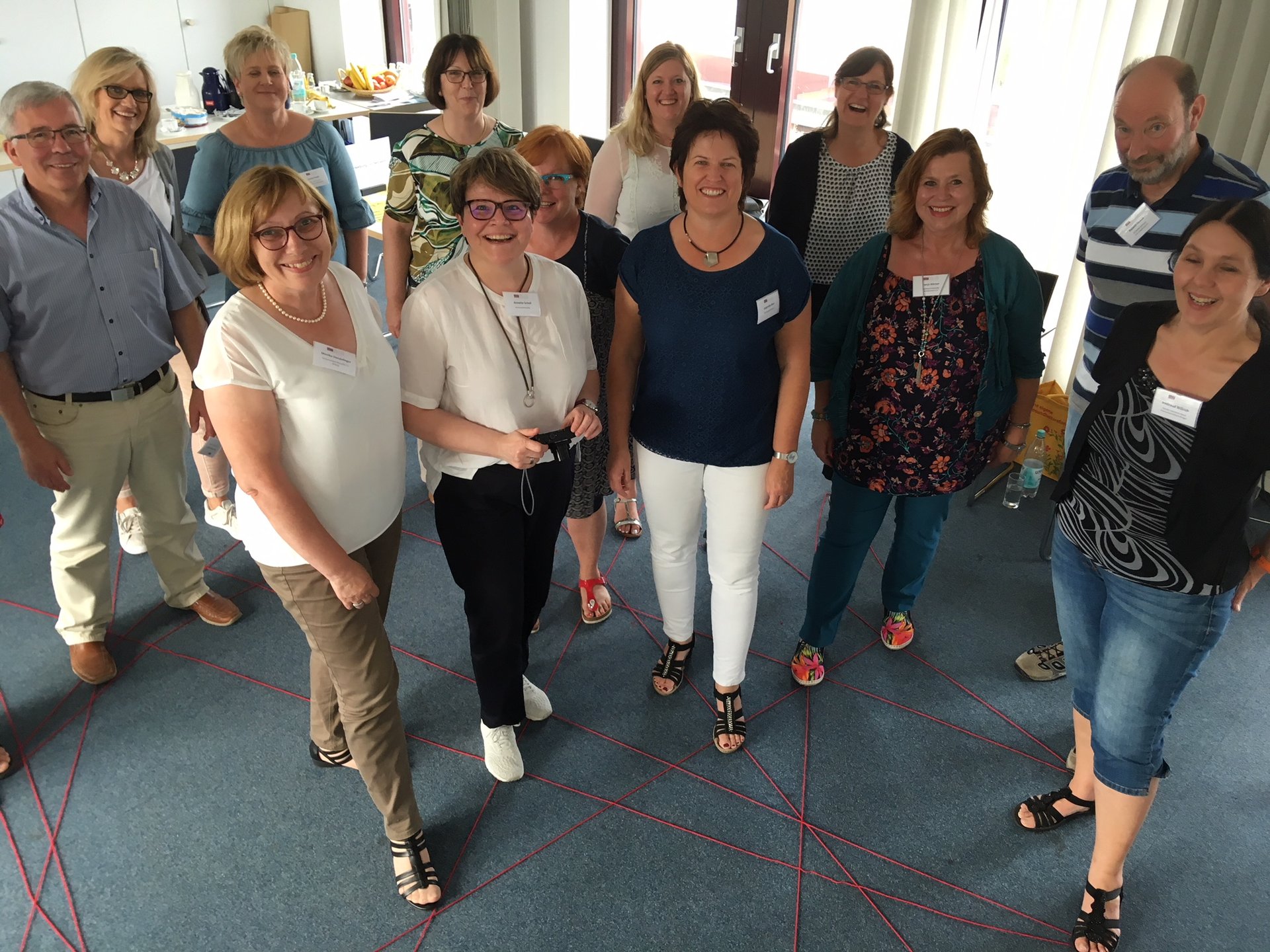 Teilnehmende beim Vorbereitungsworkshop zum Landesnetzwerk in Mainz